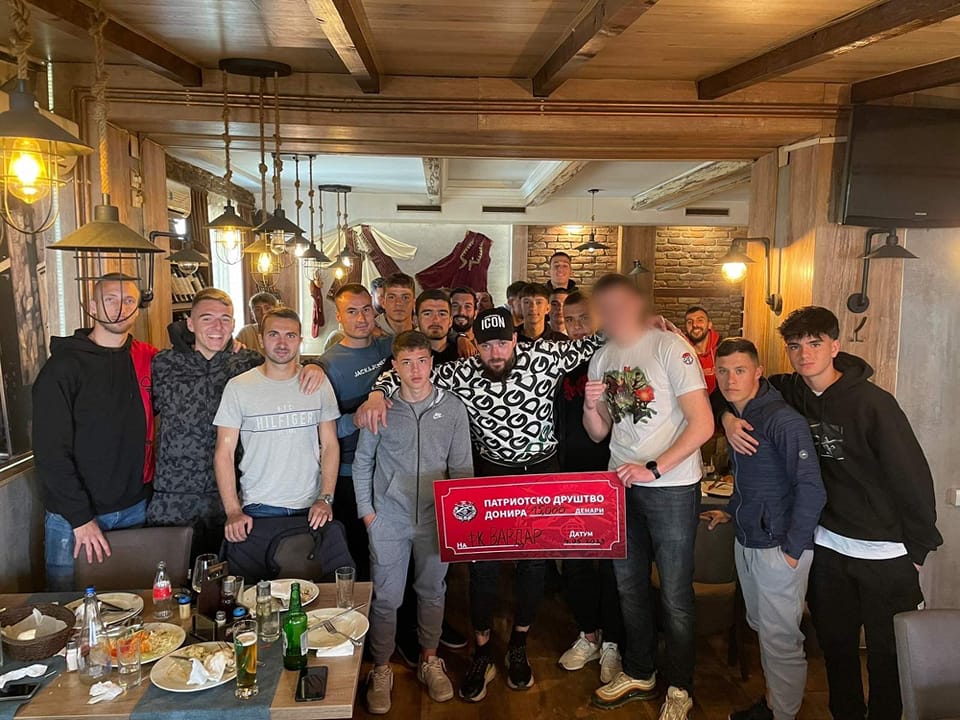 Донација спас на Вардар