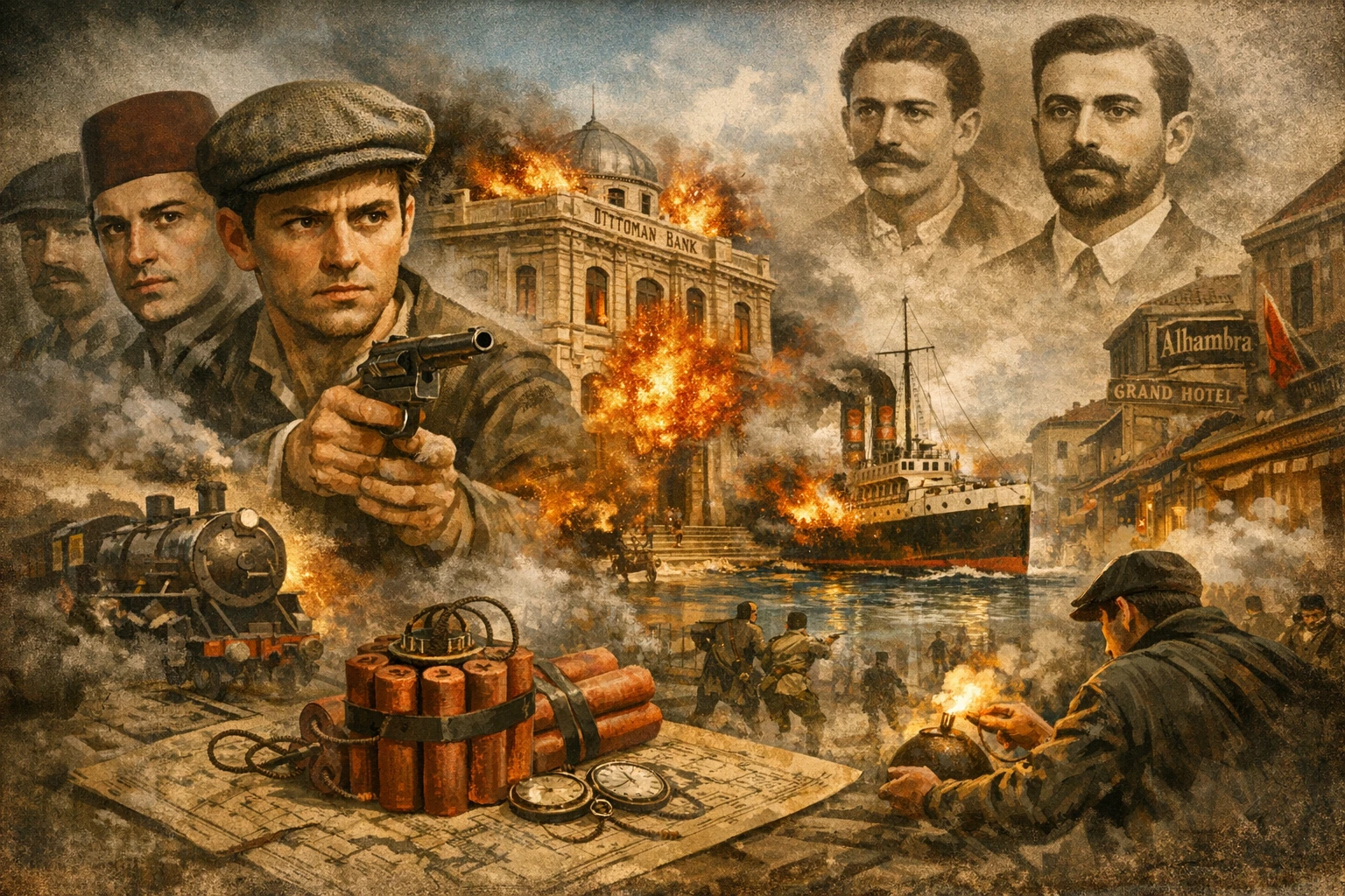 Гемиџиите - Солунски атентати