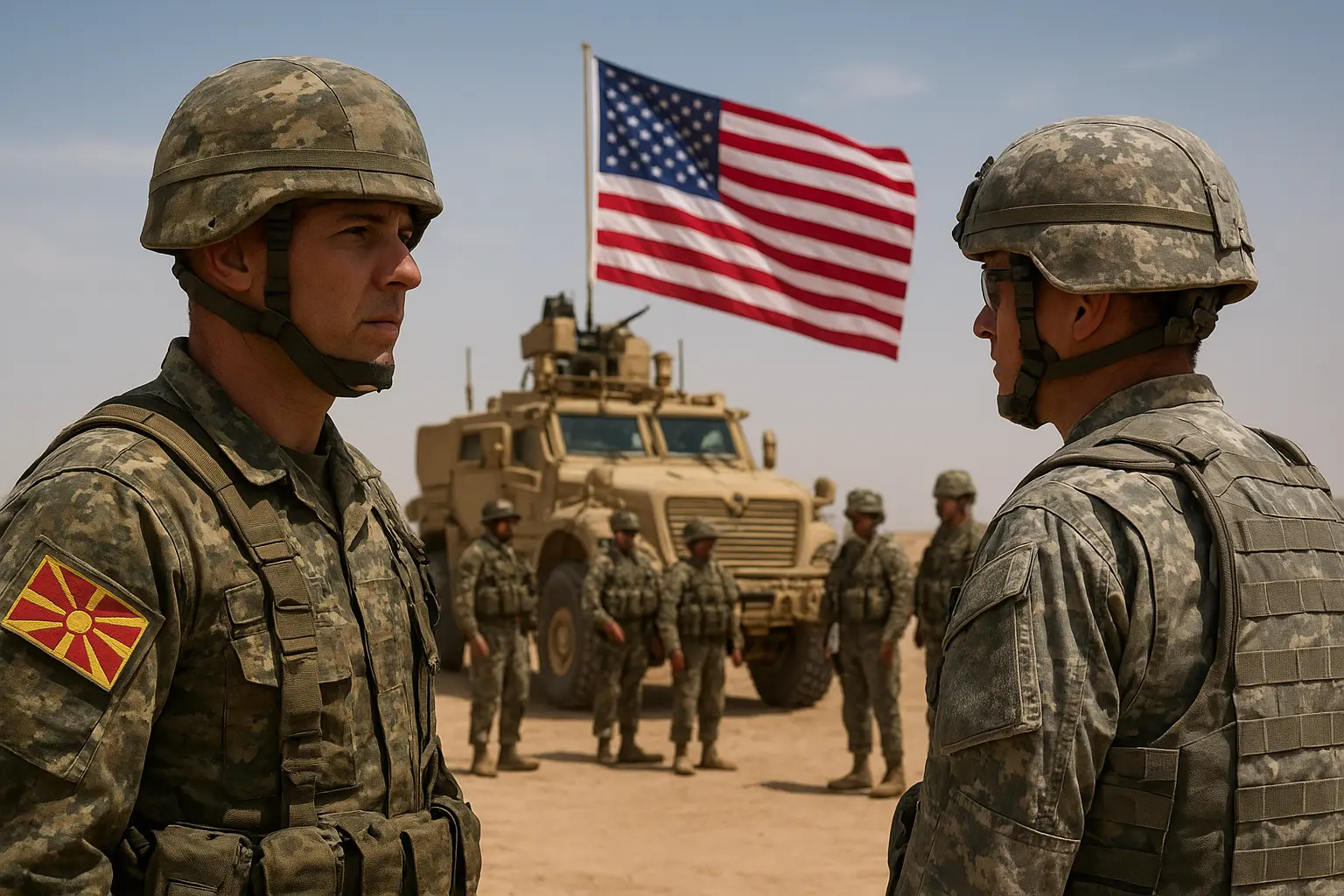 Македонската војска во Ирак