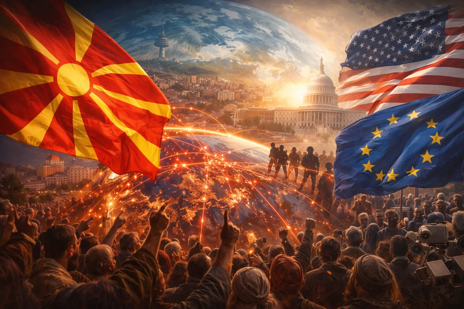 Македонија и светот